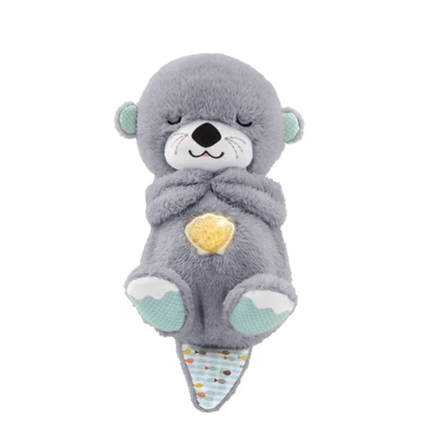 Breathing Otter Plush Toy