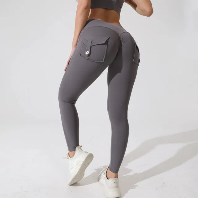 Butt Lifting Cargo Leggings