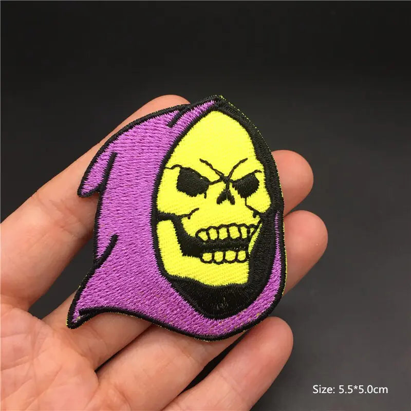 Rock Punk Clothes Patches