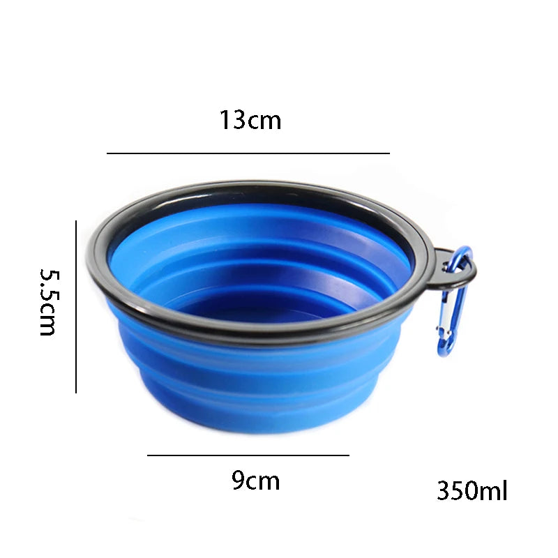 Pet Folding Silicone Bowl