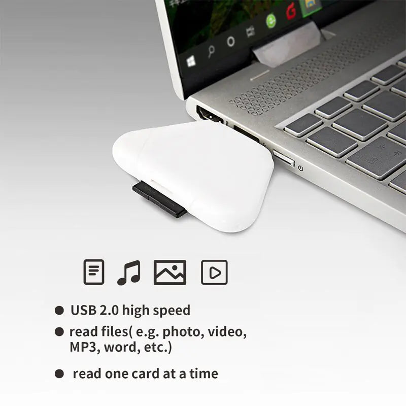 3 In 1 Memory Card Reader