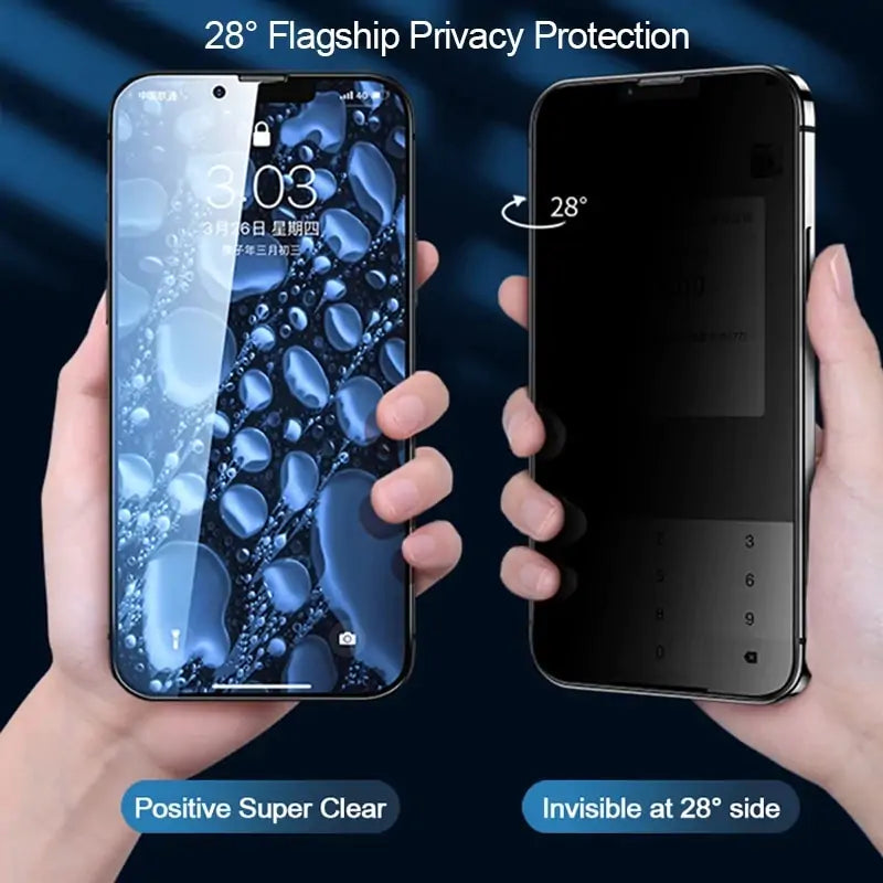 One-click Installation Privacy Screen Protectors