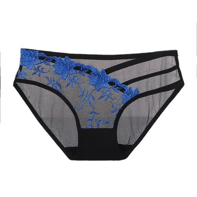 Exotic Lace Open Croch Panties